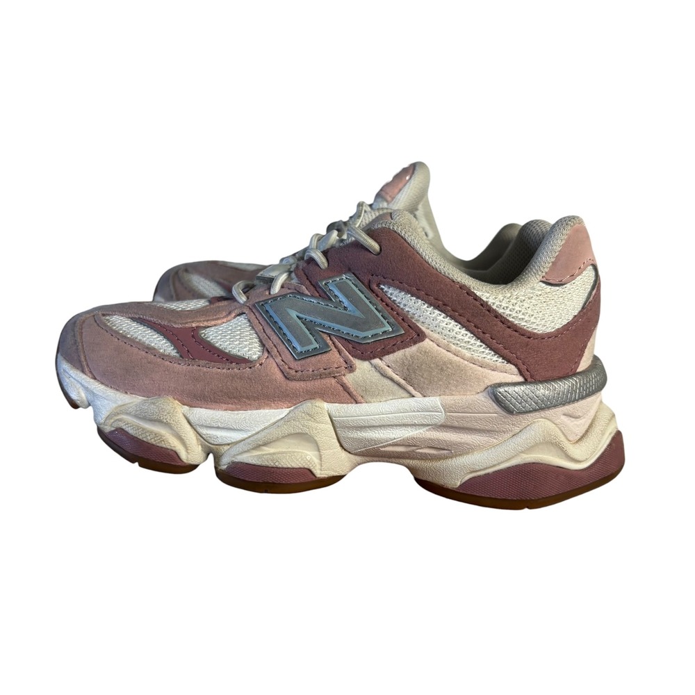 New Balance 9060 Toddler Pink Cream Silver Sneakers IV9060FR Size 8 US
